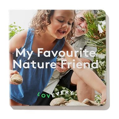 'My Favorite Nature Buddy' Board Book from The Enthusiast Play Kit