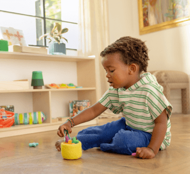 The Montessori Playshelf by Lovevery